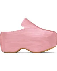 J.W.Anderson Pink Moiré Platform Clogs 19071-660-medium