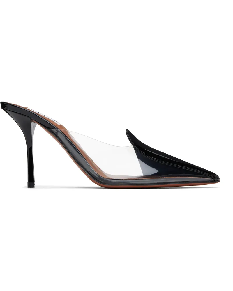 Alaïa Black Calfskin Leather 90 Mules 999