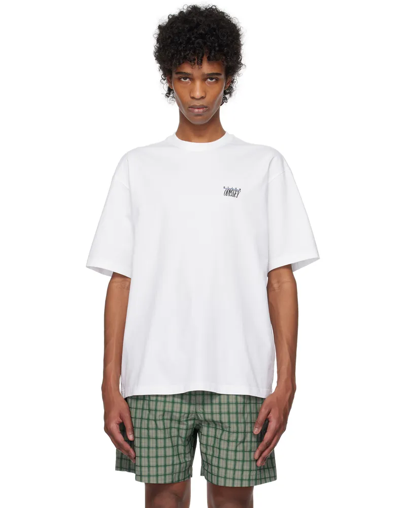 Kijun White 'Odyssey' Oversized T-shirt Off-white