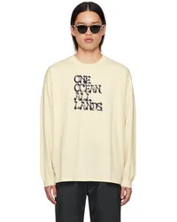 nanamica Beige 'OOAL' Long Sleeve T-Shirt Ec