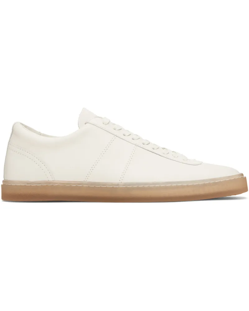 Christophe Lemaire White Linoleum Laced Up Sneakers Wh000