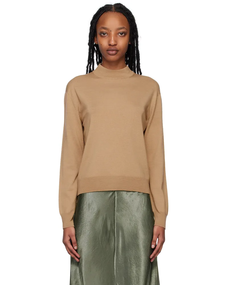 Vince Tan Seamless Turtleneck Sandalo-211sdl