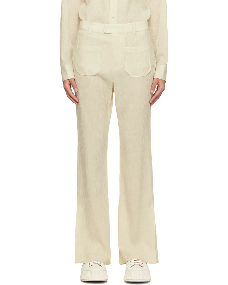 Soulland Off-White Kody Trousers Off