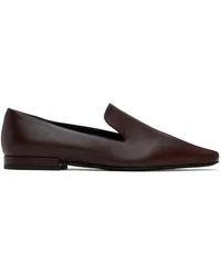 Loulou Studio Brown Carole Loafers Choco