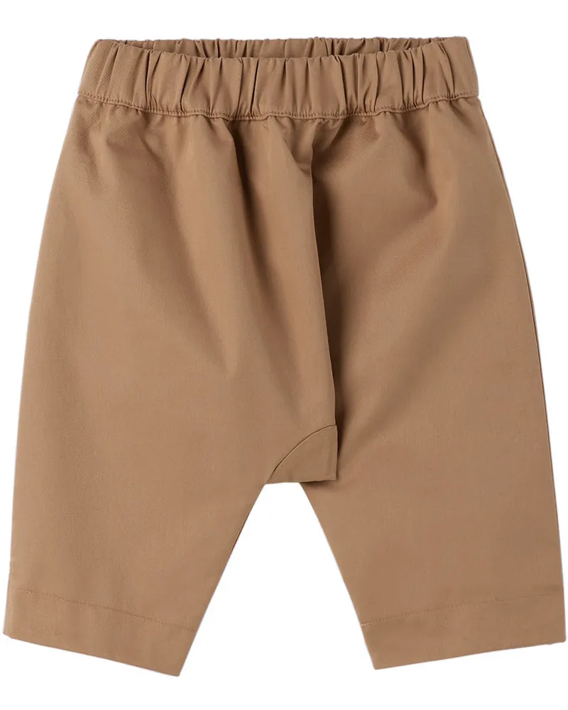 Burberry Baby Reversible Beige Kyrie Bottoms Archive