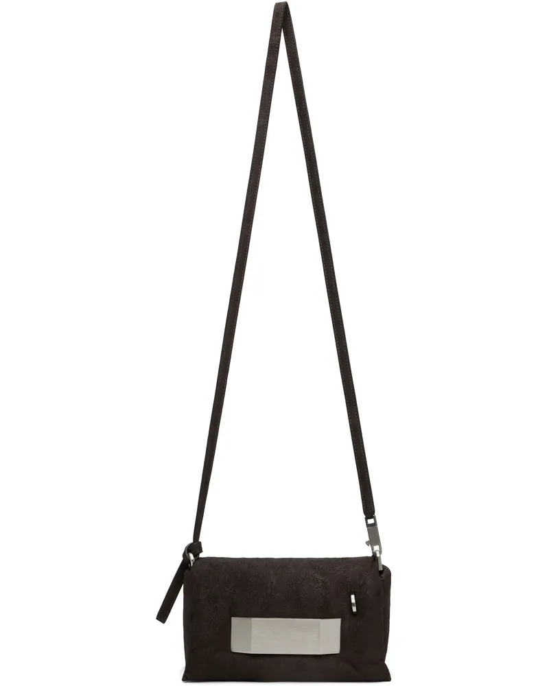 Rick Owens Gray Concordians Pillow Griffin Bag 78