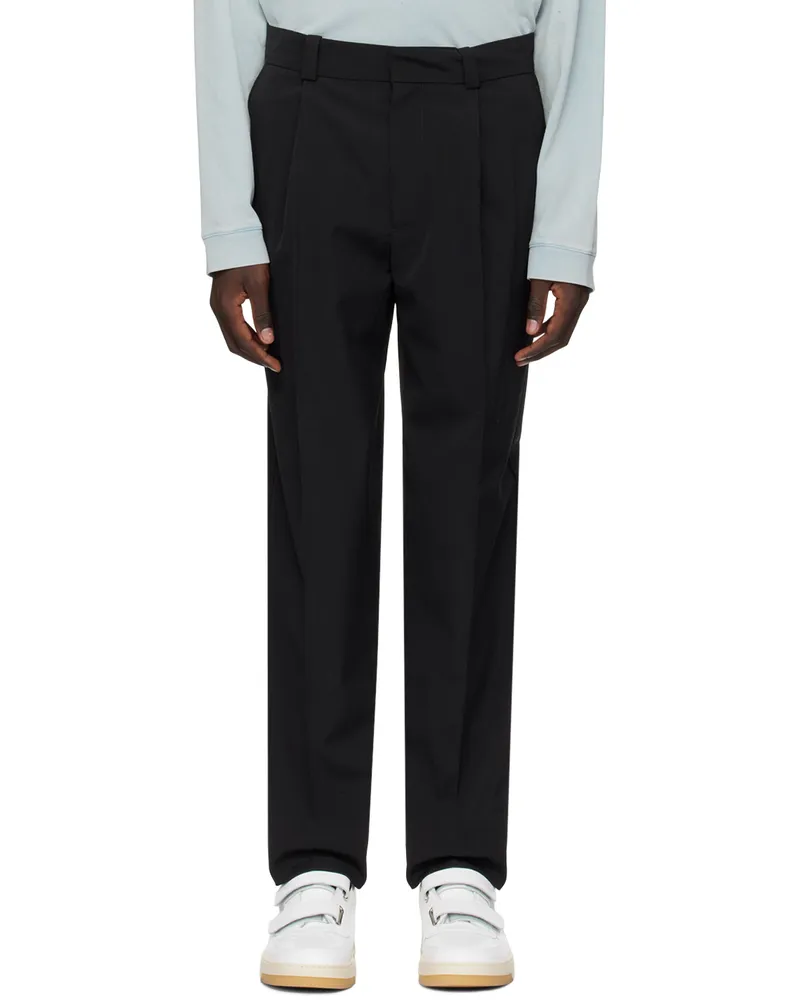 Acne Studios Black Tailored Trousers 900