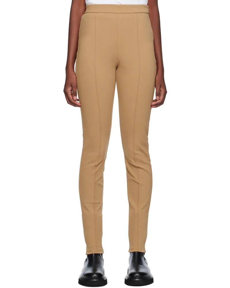 Max Mara Tan Torino Trousers 005