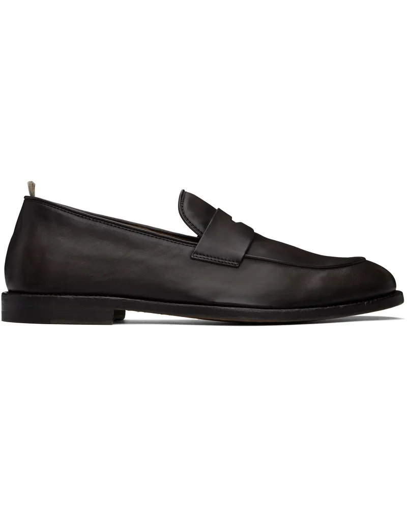 Officine Creative Italia Brown Opera 001 Loafers Moro