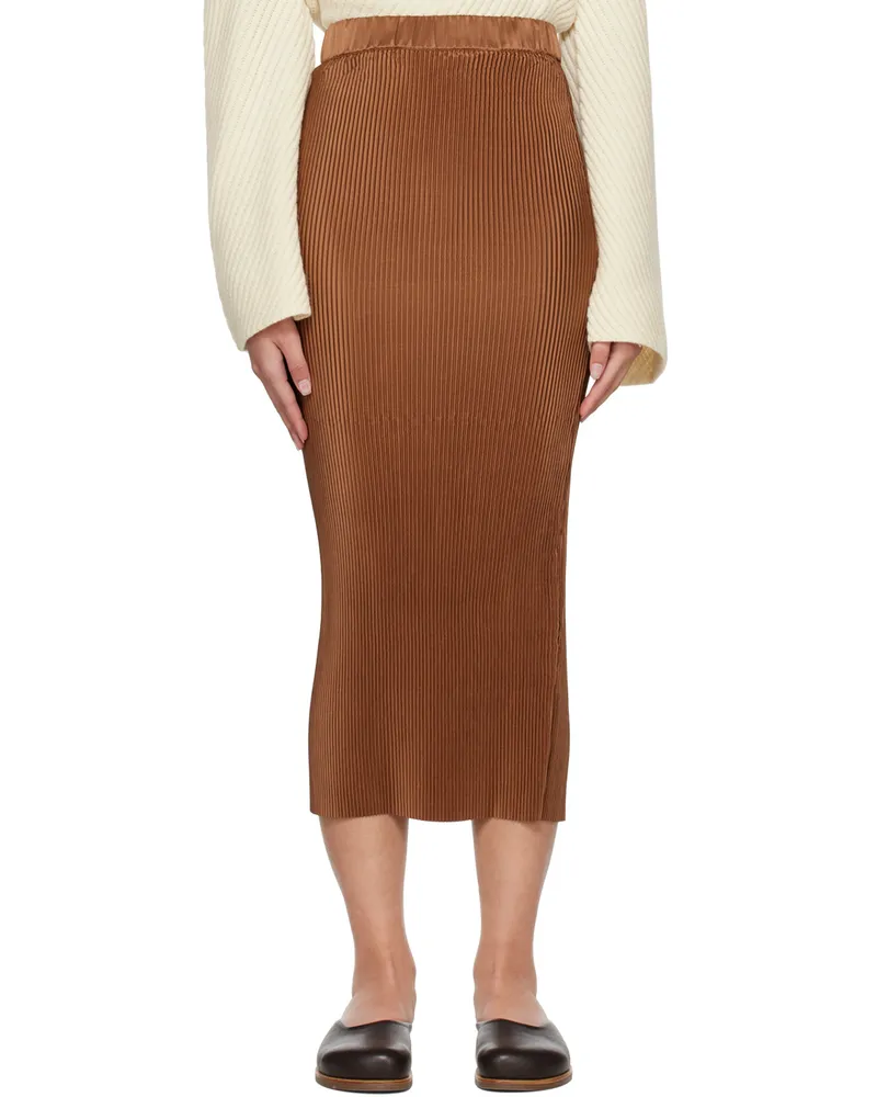 By Malene Birger Tan Velmas Midi Skirt 1g6