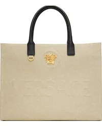 Versace Off-White 'La Medusa' Large Tote 2k86v-rope+black-