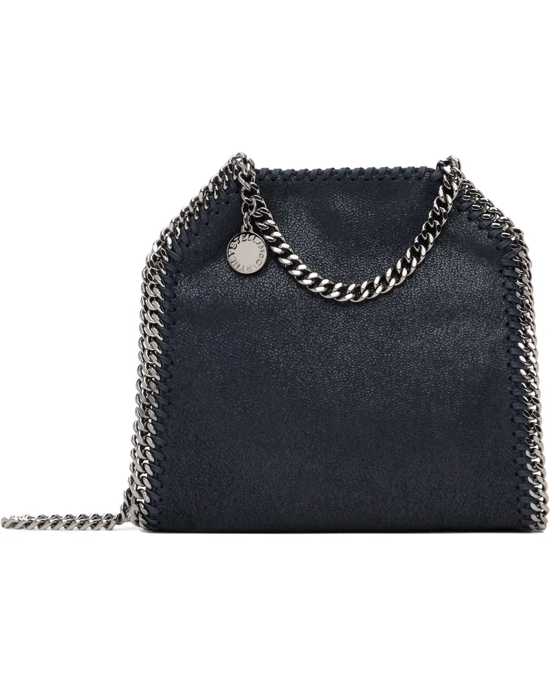 Stella McCartney Navy Falabella Tiny Bag 4061