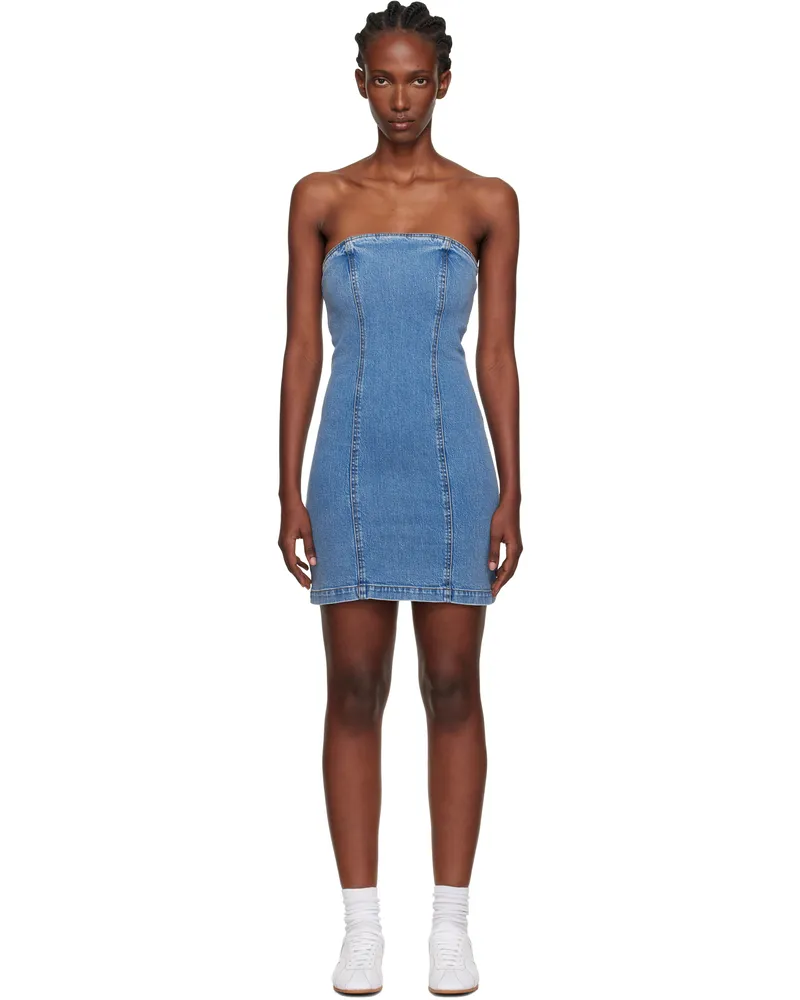 Holzweiler Blue Kristin Denim Minidress 1376
