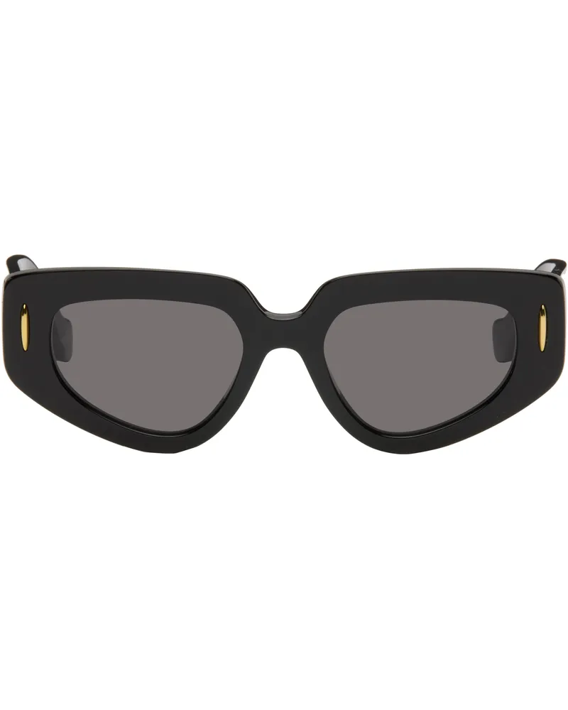 Loewe Black Small Butterfly Screen Sunglasses Shiny