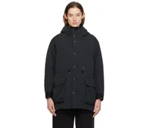 Black Fire-Resistant Down Coat