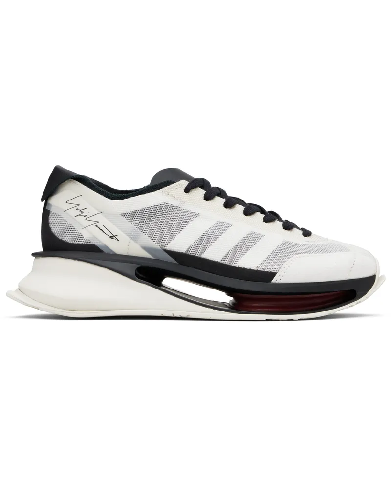 Y-3 White S-Gendo Run Sneakers Orbgry