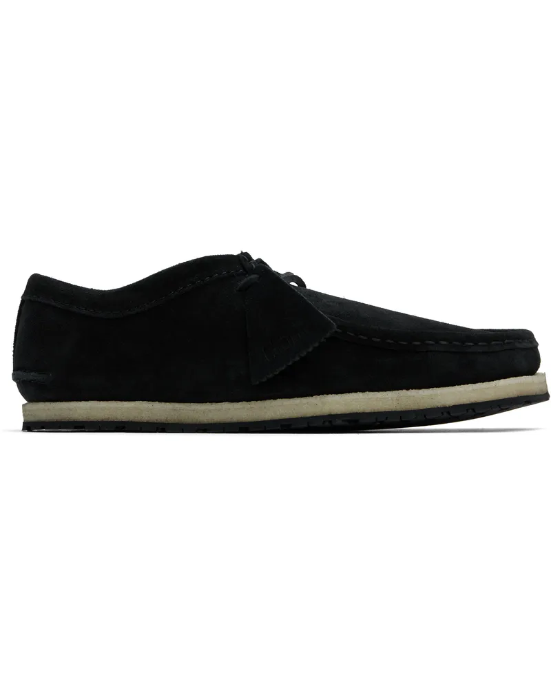 Clarks Black Godney Lace Derbys Black