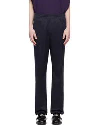 NEEDLES Navy Drawstring Track Pants C-navy