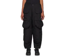 Black Switchable Cargo Pants