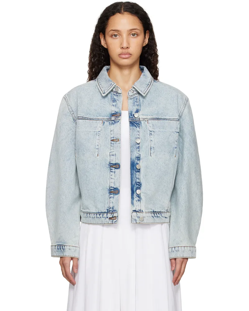 Proenza Schouler Blue Lawrence Denim Jacket Classic