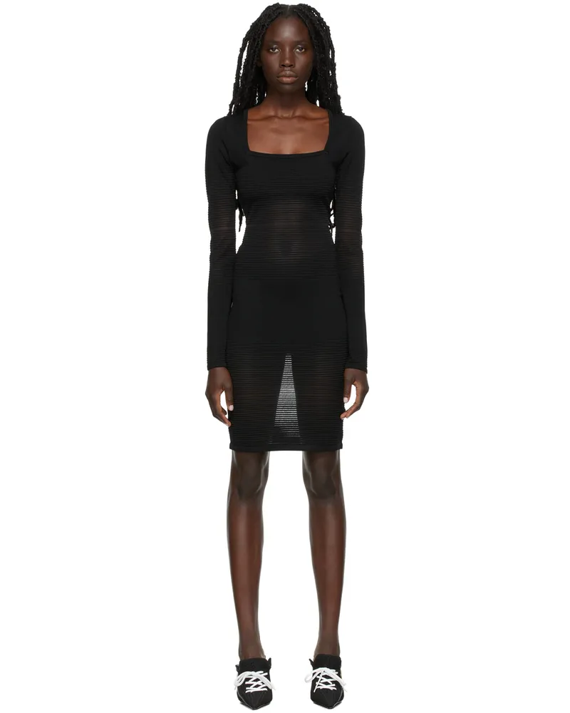 GAUGE81 SSENSE Exclusive Sada Degradé Dress Black