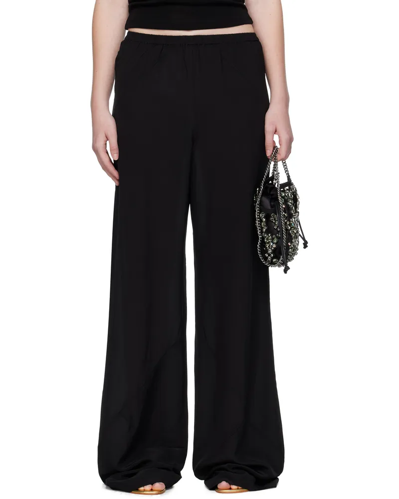 Paris Georgia Black Elemental Bias Lounge Pants Black