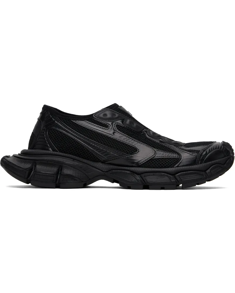 Balenciaga Black 3XL Slip On Sneakers Black