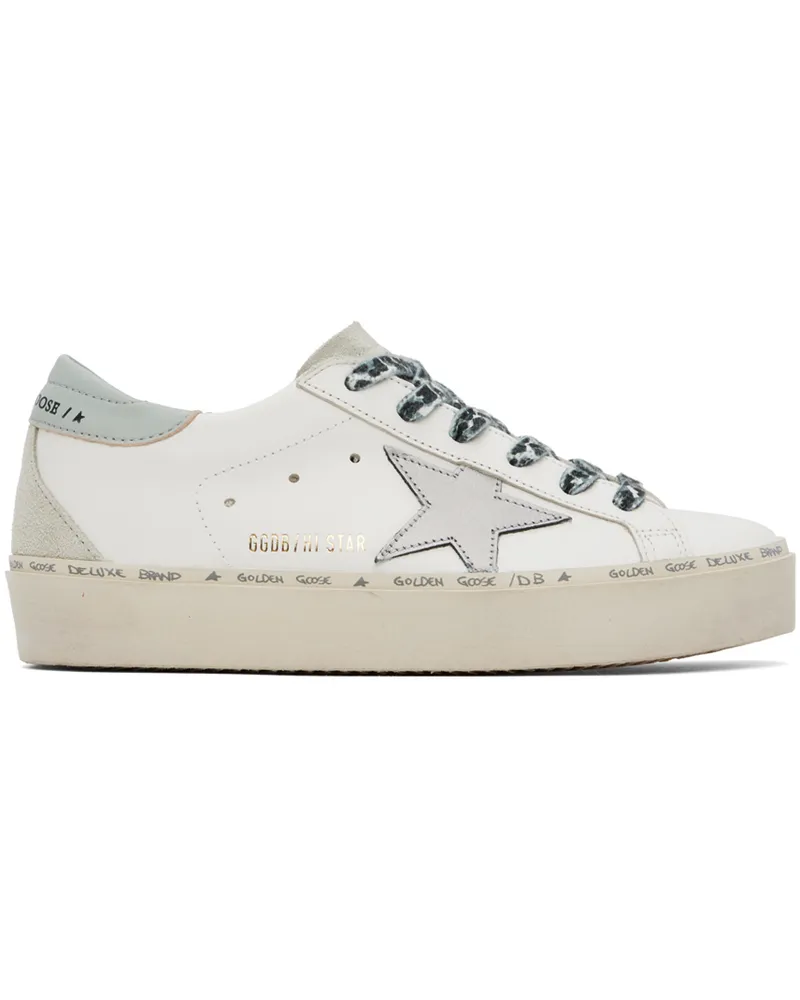 Golden Goose White Hi Star Sneakers 82534