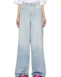 VETEMENTS Blue Destroyed Jeans Blue