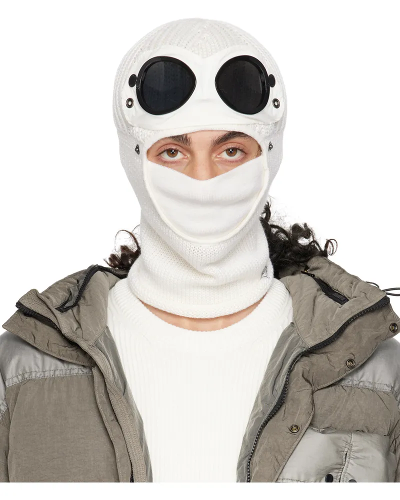 C.P. Company Off-White Goggle Balaclava Gauze