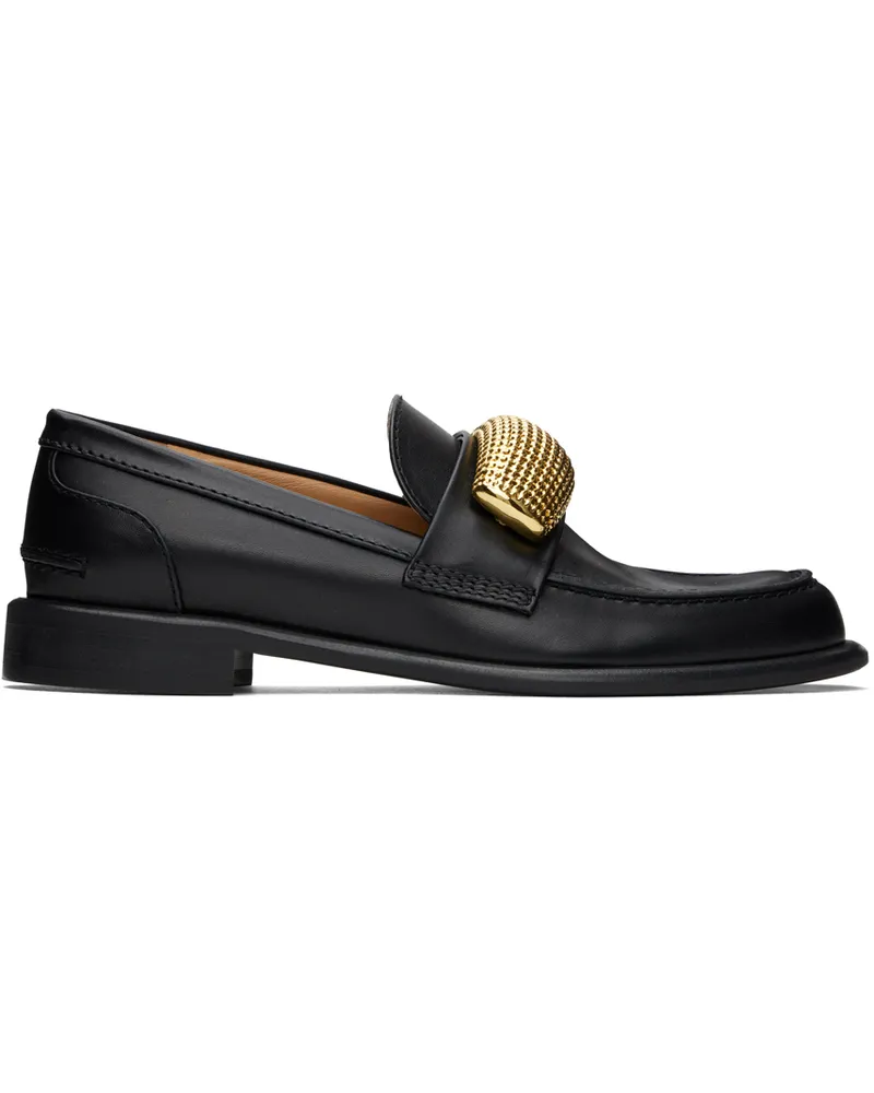 J.W.Anderson Black Popcorn Loafers 19230-001-black