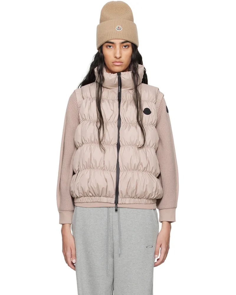 Moncler Pink Apriate Down Vest 516