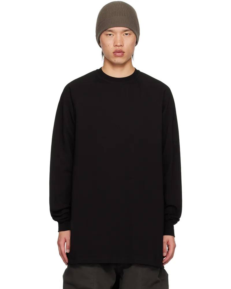Rick Owens Black Porterville Baseball Sweatshirt 09