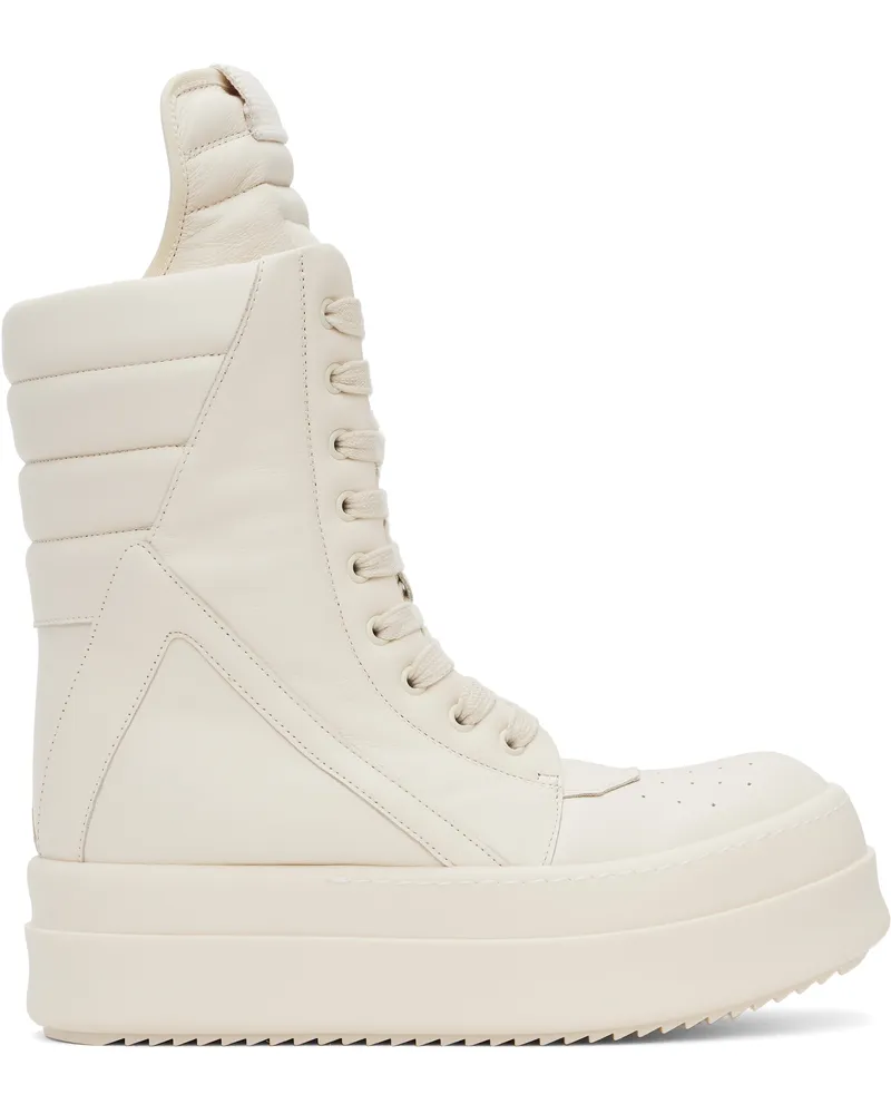 Rick Owens Off-White Hollywood Mega Geobasket Sneakers 1111