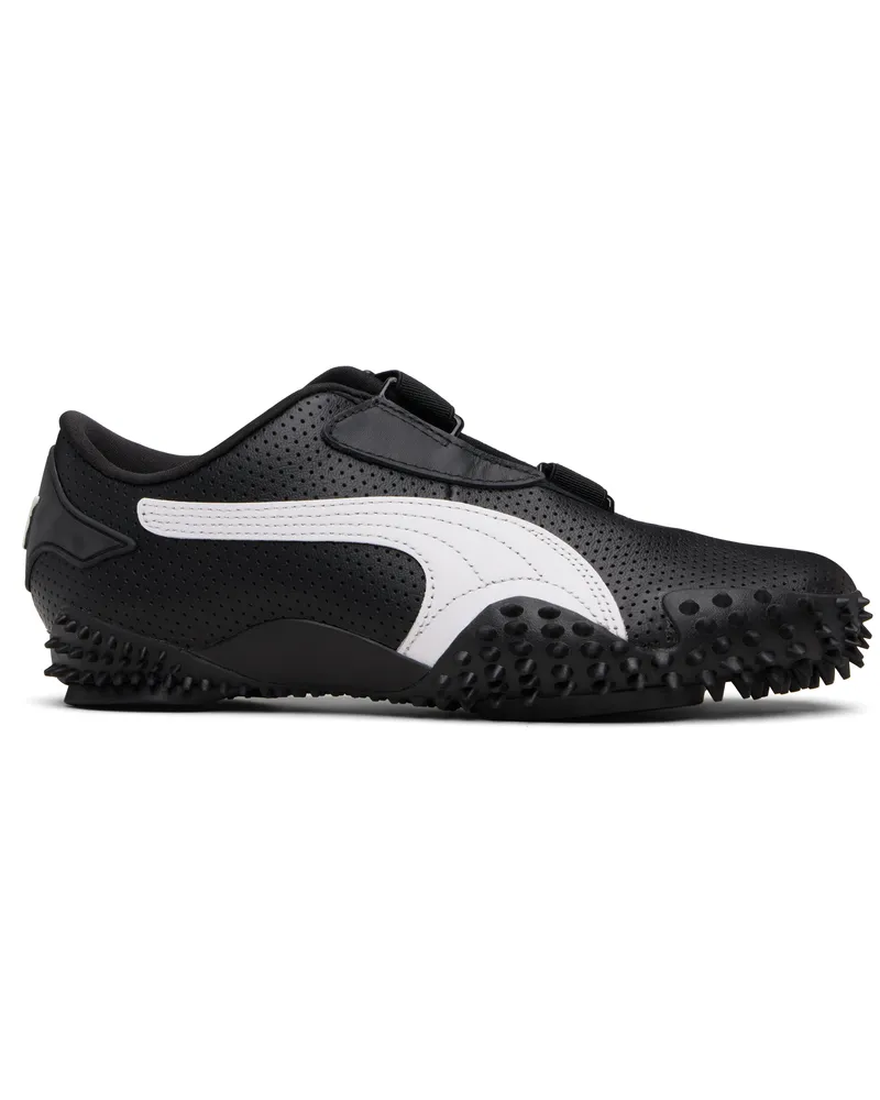 Puma Black & White Mostro Perforated Sneakers Puma