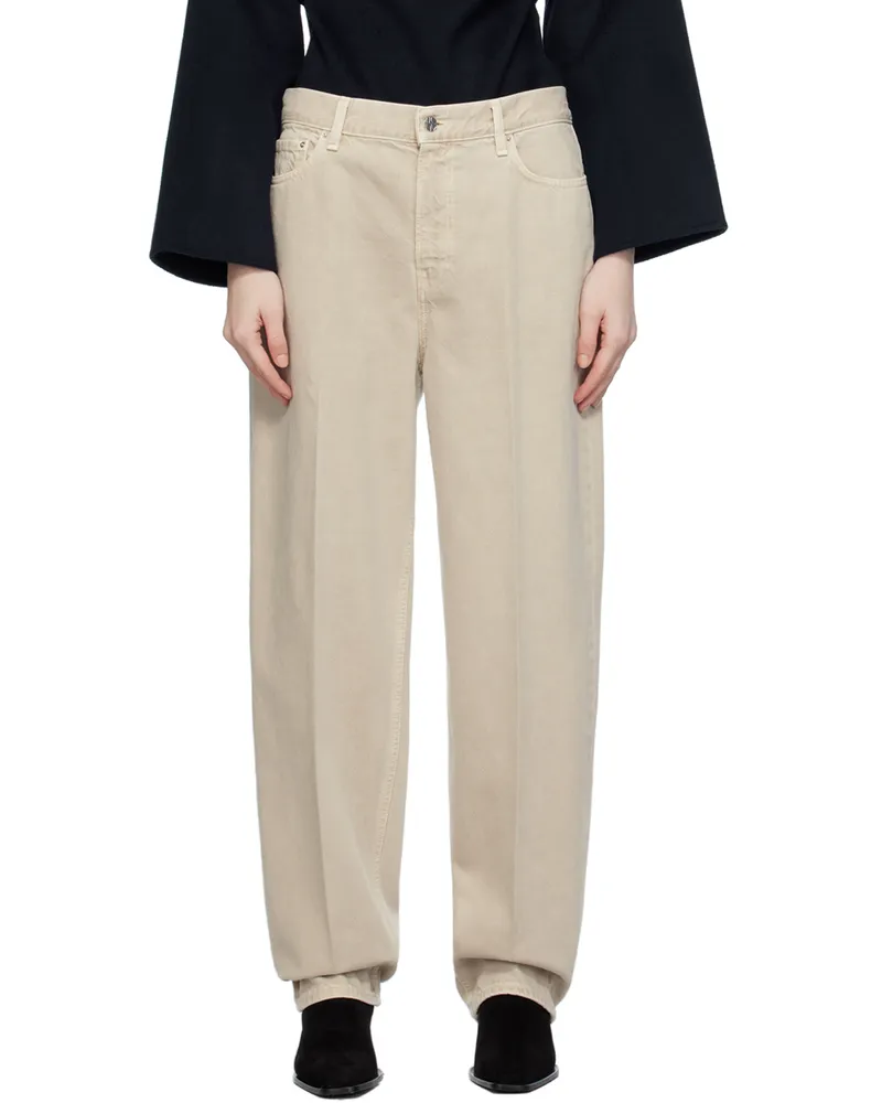 Totême Gray Tapered Jeans 373