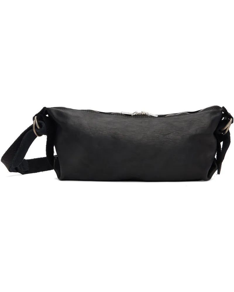 GUIDI Black Soft Horse Q150 Pouch Blkt