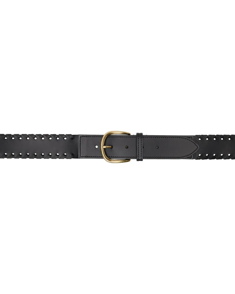 Isabel Marant Black Zaf Belt 01bk