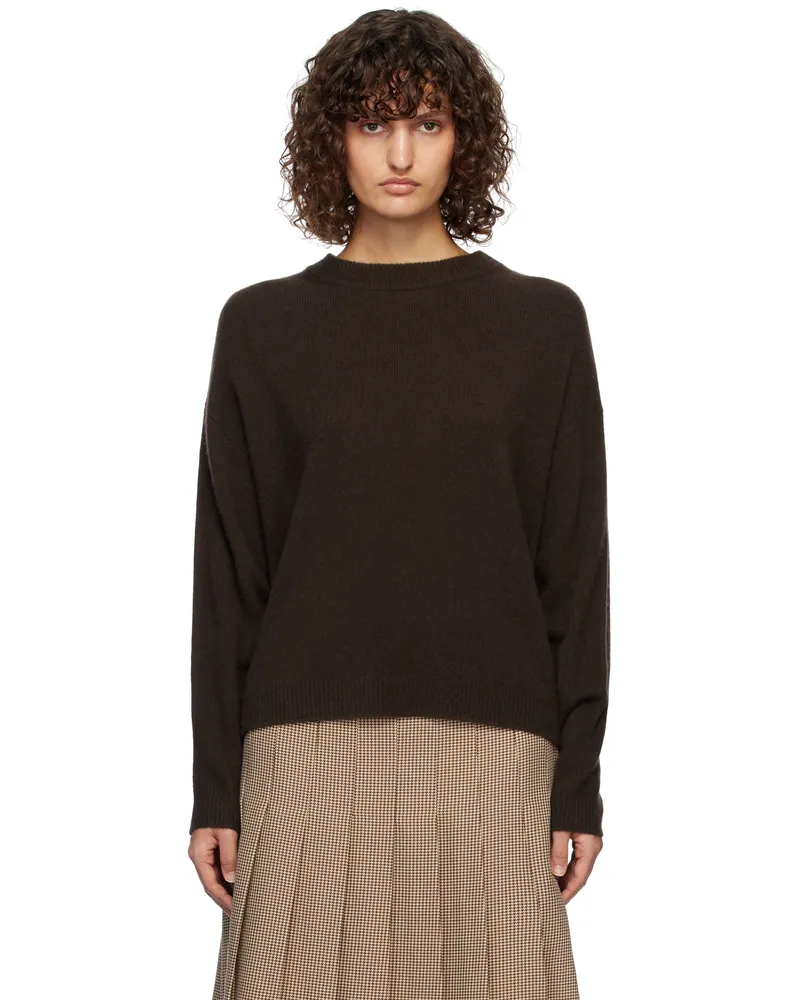 STAUD Brown Serrano Sweater Dkch
