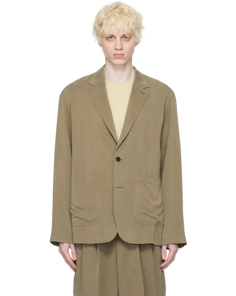 LE 17 SEPTEMBRE Beige Oversized Blazer Beige
