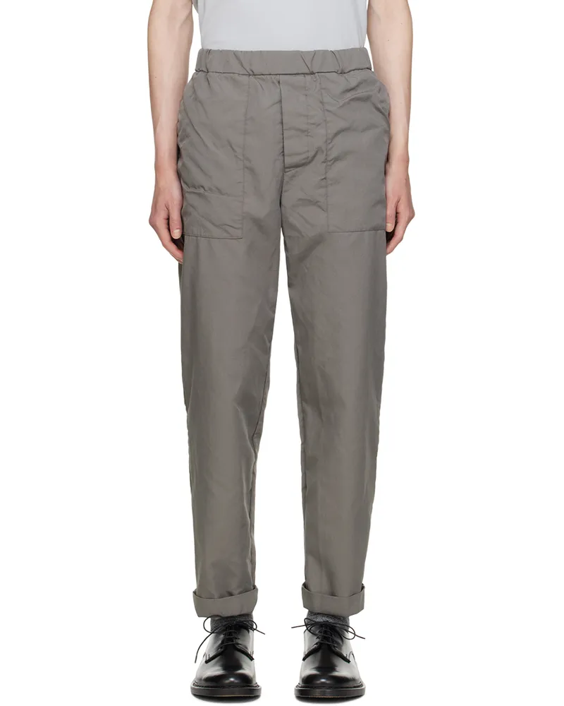 Casey Casey Gray Jog Ah Trousers Chrome