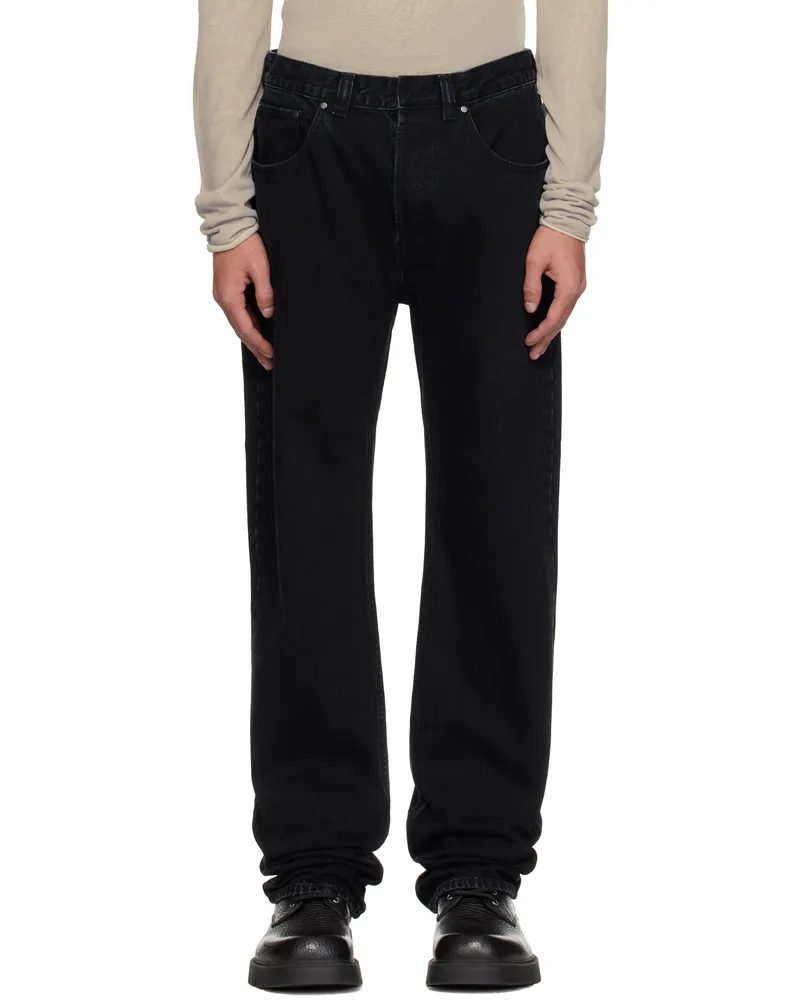 Entire Studios Black Slem Jeans Magnetite