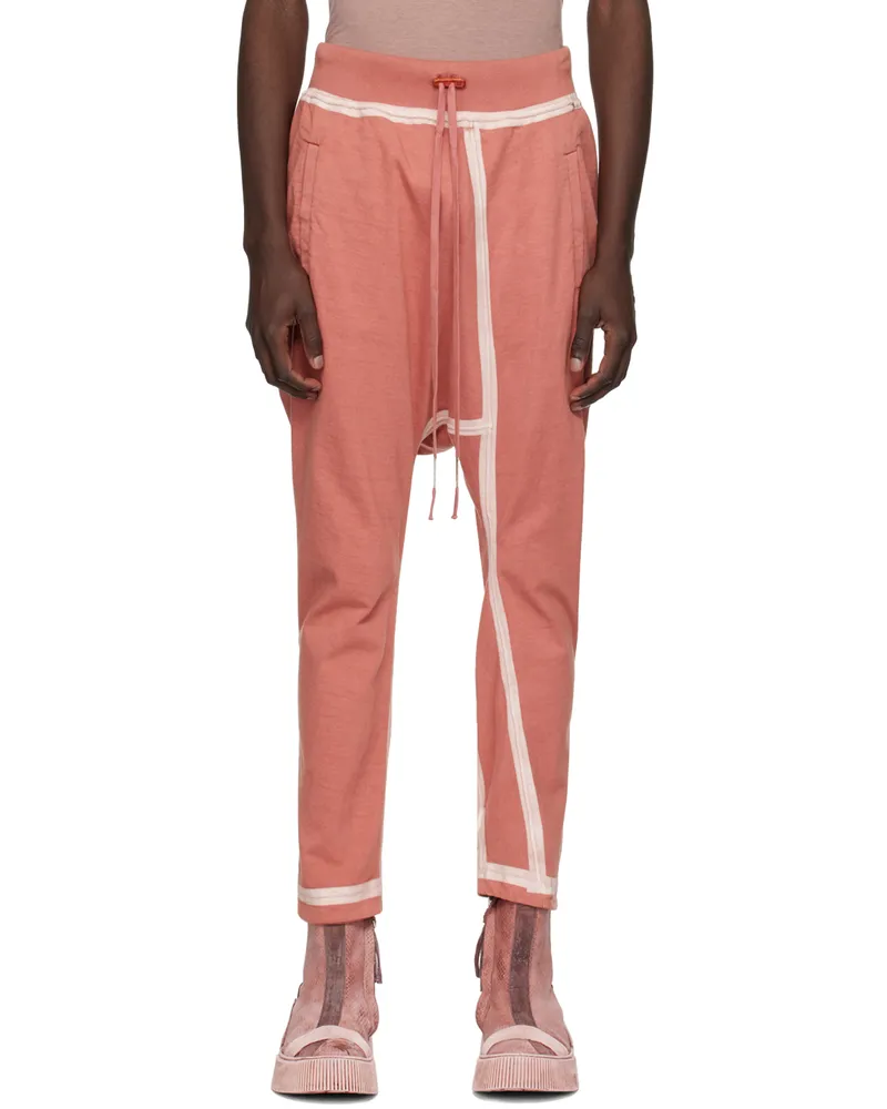Boris Bidjan Saberi Red P20 Sweatpants Rose