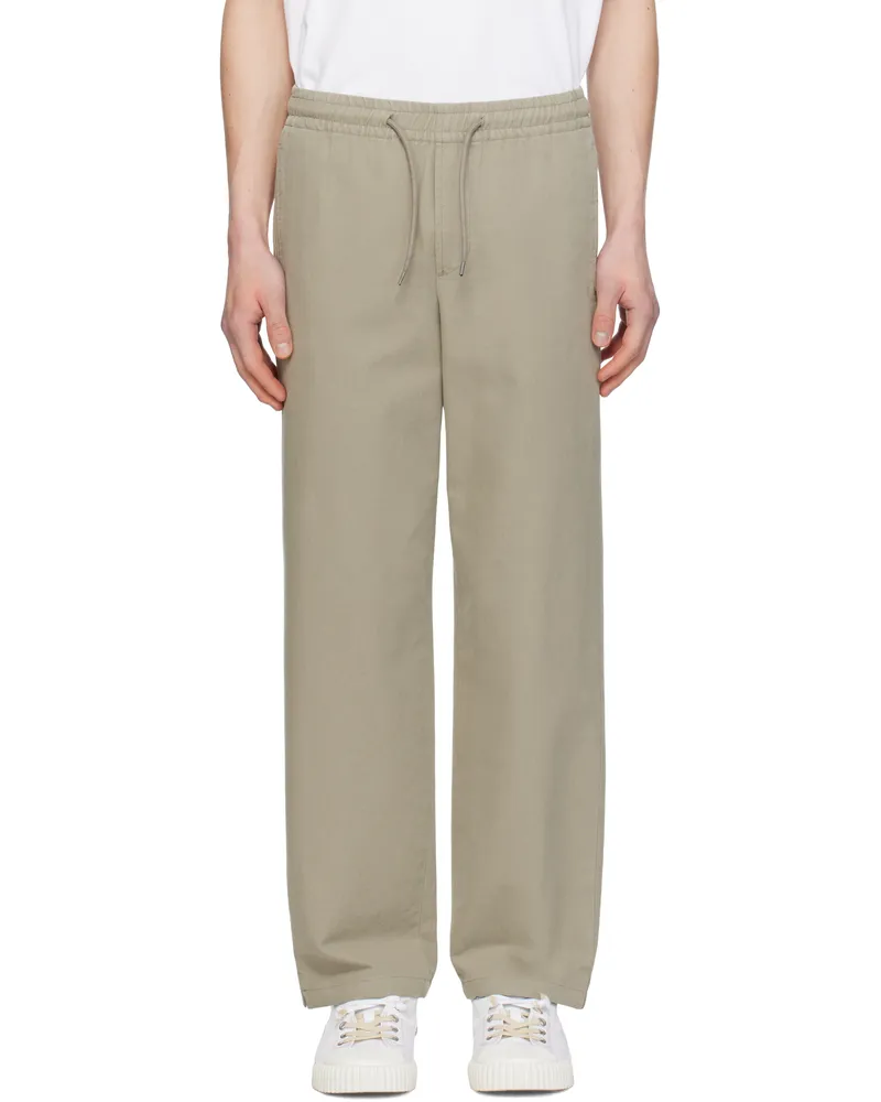 A.P.C. Khaki Vincent Trousers Kae