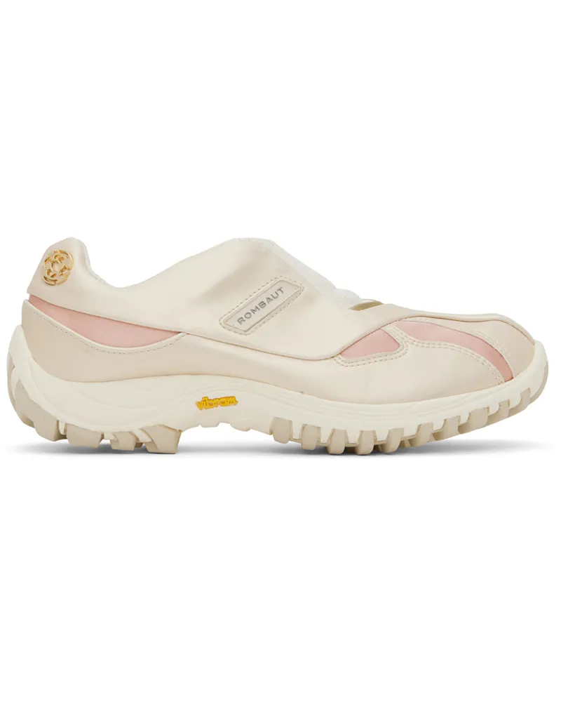 Rombaut Beige & Pink Neo Sneakers Pearl