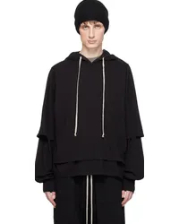 DRKSHDW by Rick Owens Black Hustler Hoodie Black