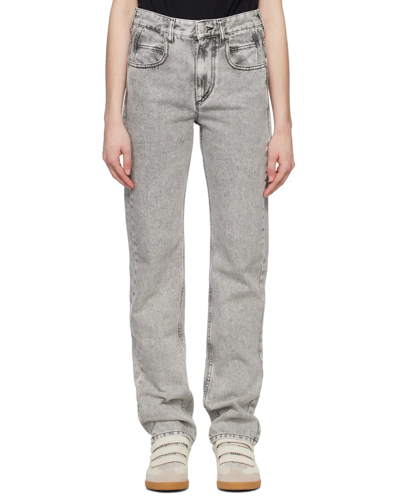 Étoile Isabel Marant Gray Vendelia Jeans 02ly