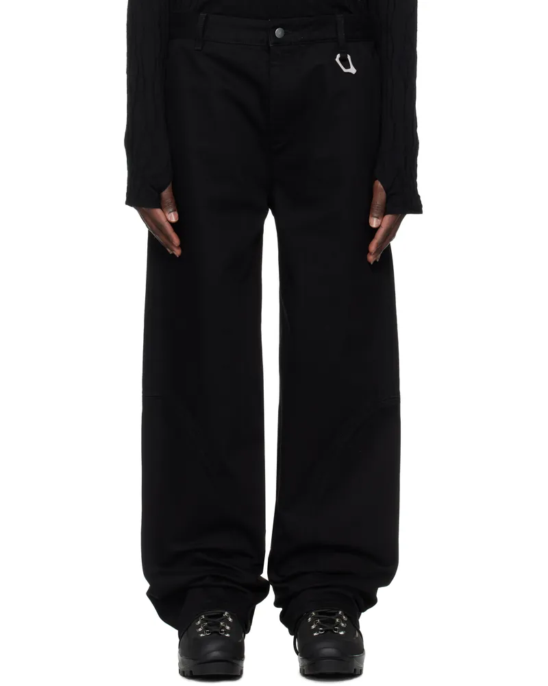 Heliot Emil Black Basalt Jeans Black