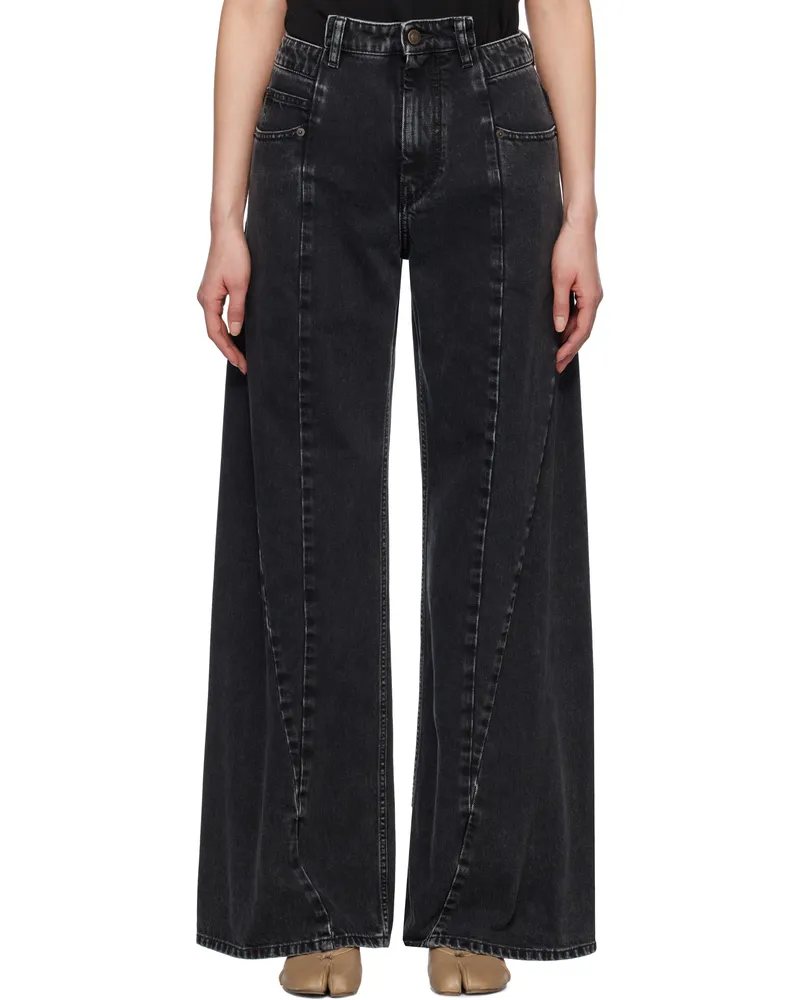 Maison Margiela Black 5 Pocket Jeans 961