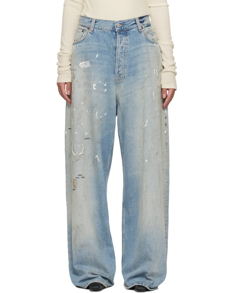 Acne Studios Blue Super Baggy Fit 2023F Jeans 228